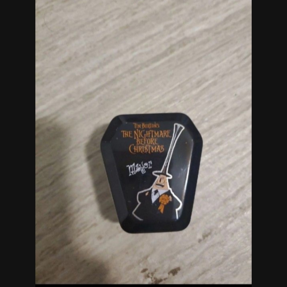 mini nightmare before christmas mayor key ring. New